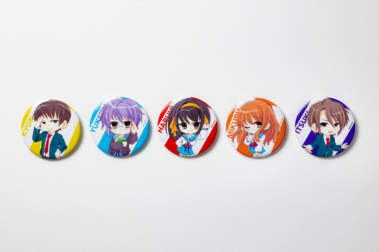 SOS団SDブラインド缶バッジ～憂鬱～