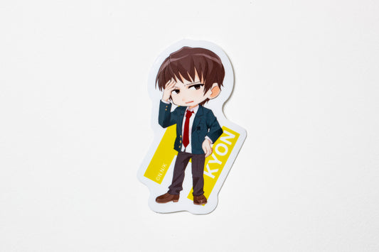 ダイカットステッカー SDキョン～憂鬱～